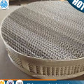 CY hastelloy structured packing woven wire mesh CH3COOH extract packing filter mesh